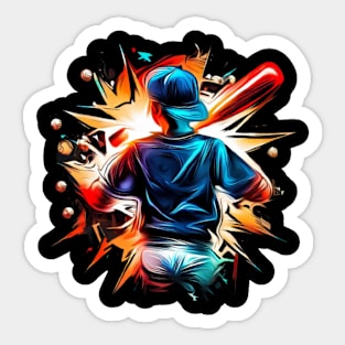 Baseball Sticker